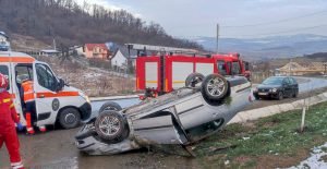 Accident in dealul de la Jelna