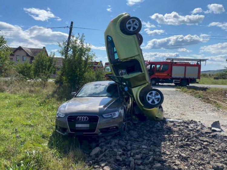 Un accident rutier a avut loc la Orheiu Bistriței.