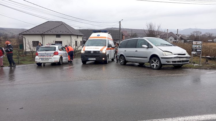 Accident in  Jelna! Două accidente în doar câteva minute, în același loc